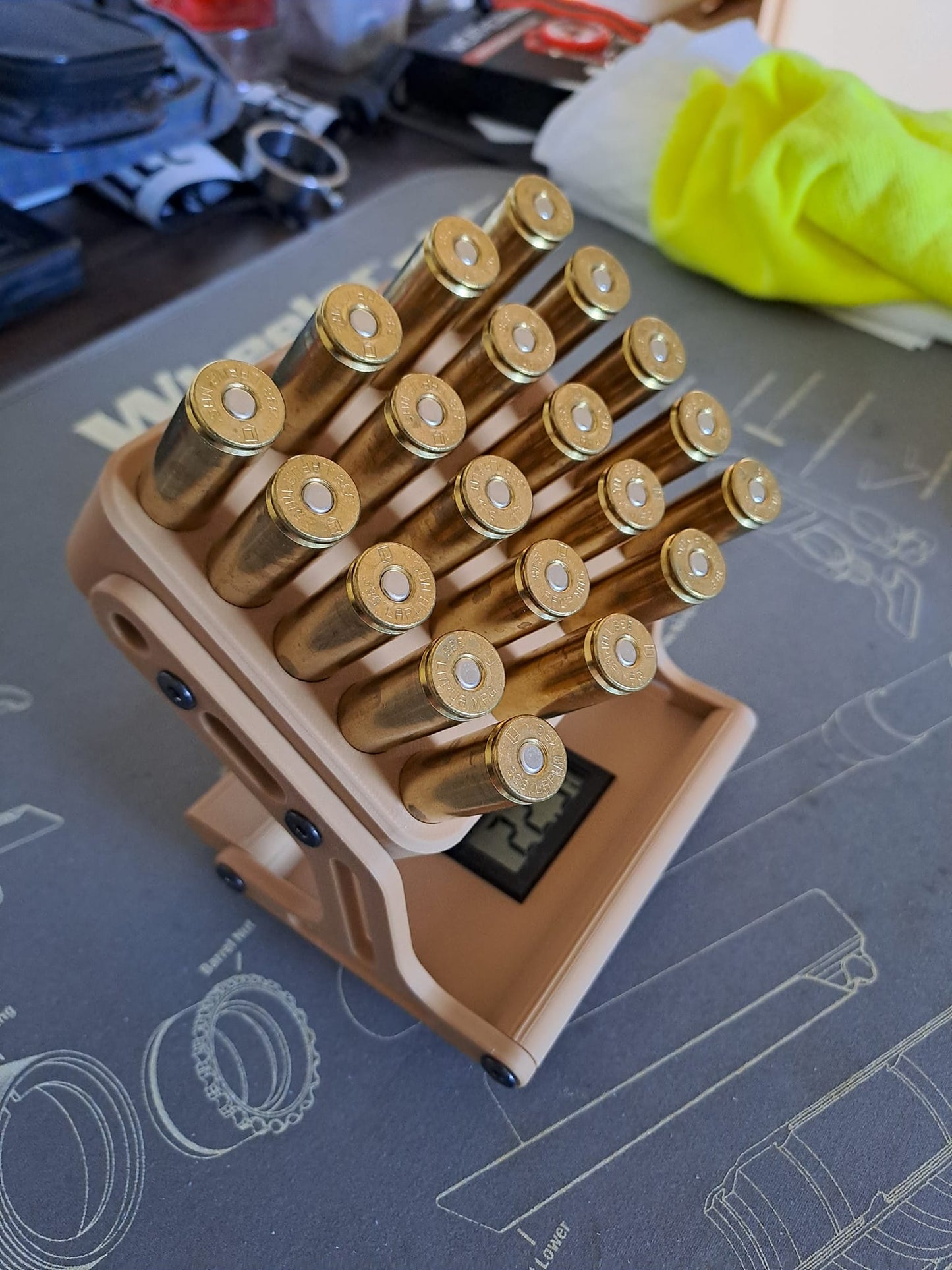 Stand 300 Winchester Magnum avec sonde de température