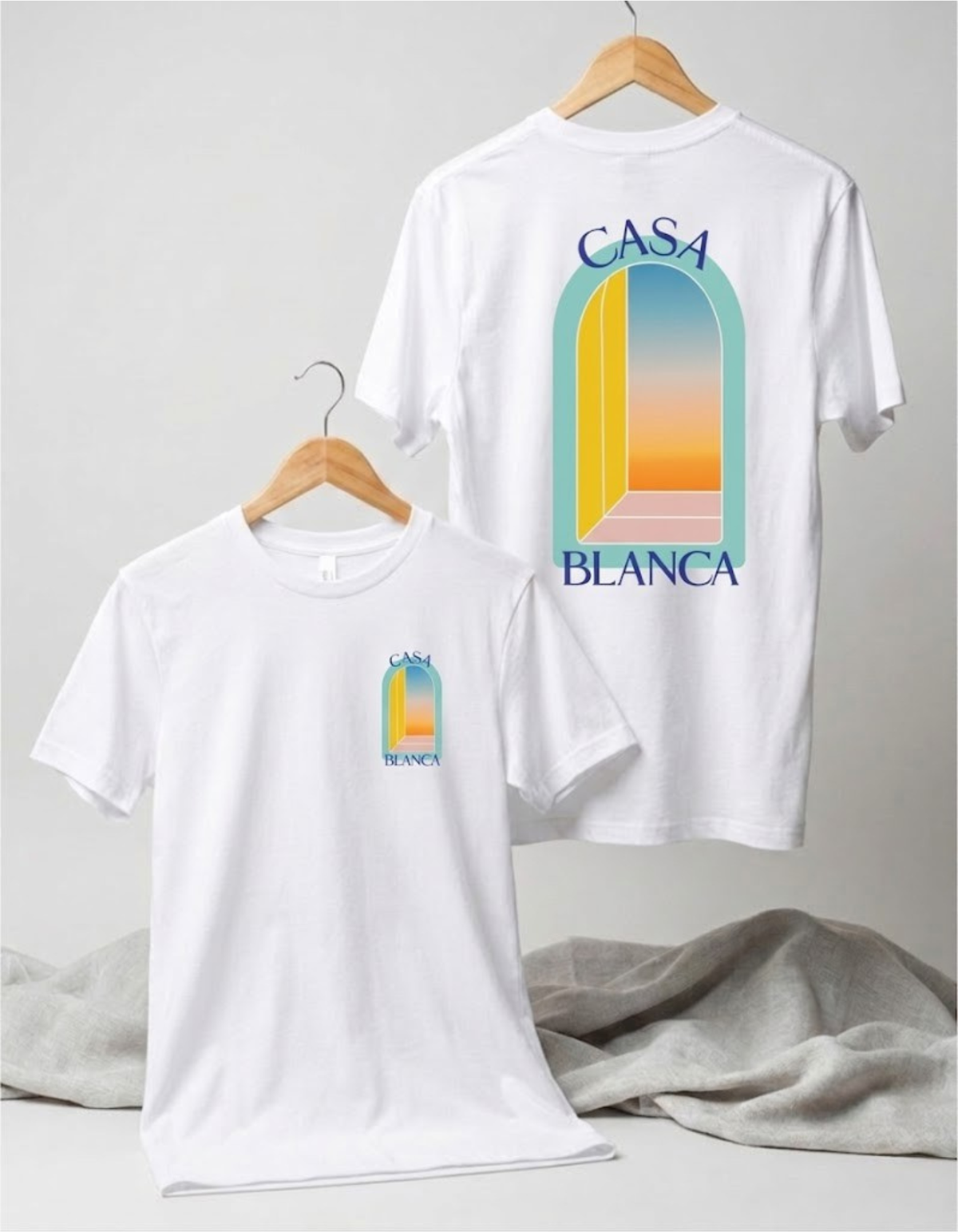 Casablanca T-Shirt Imprimé