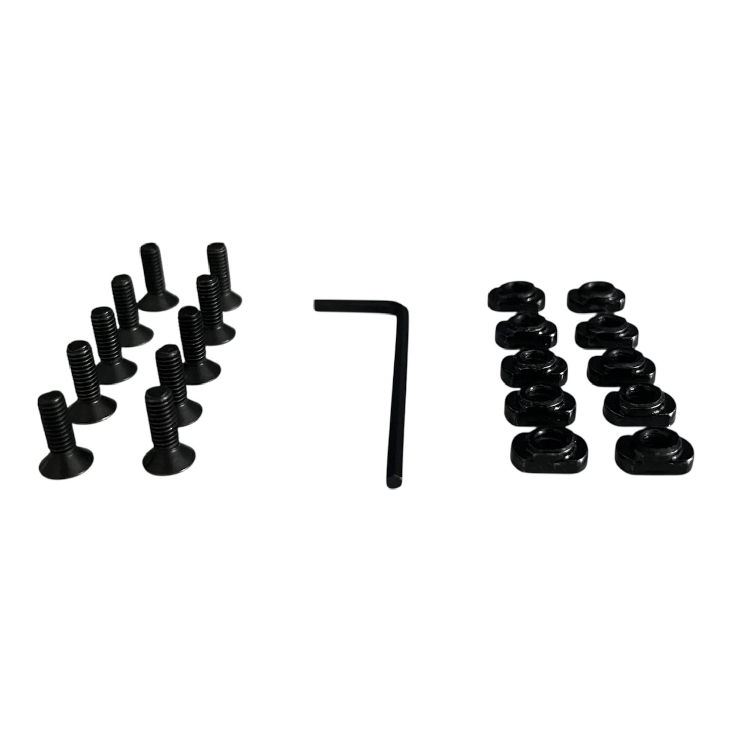 10 pièces / M-LOK vis et écrou MLOK Rail Airsoft fusil chasse pistolet accessoires