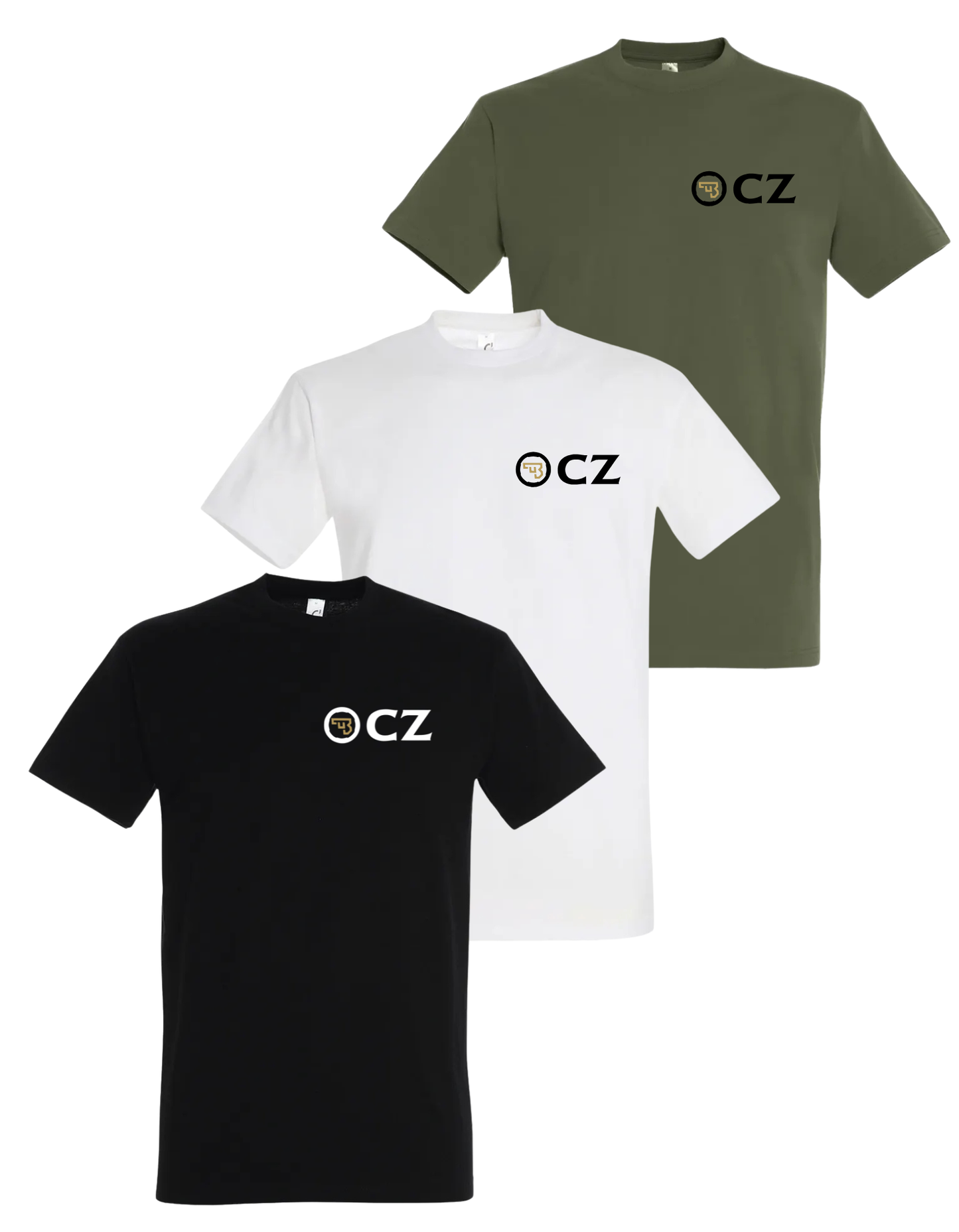 CZ T-SHIRT Personnalisé 100% COTTON