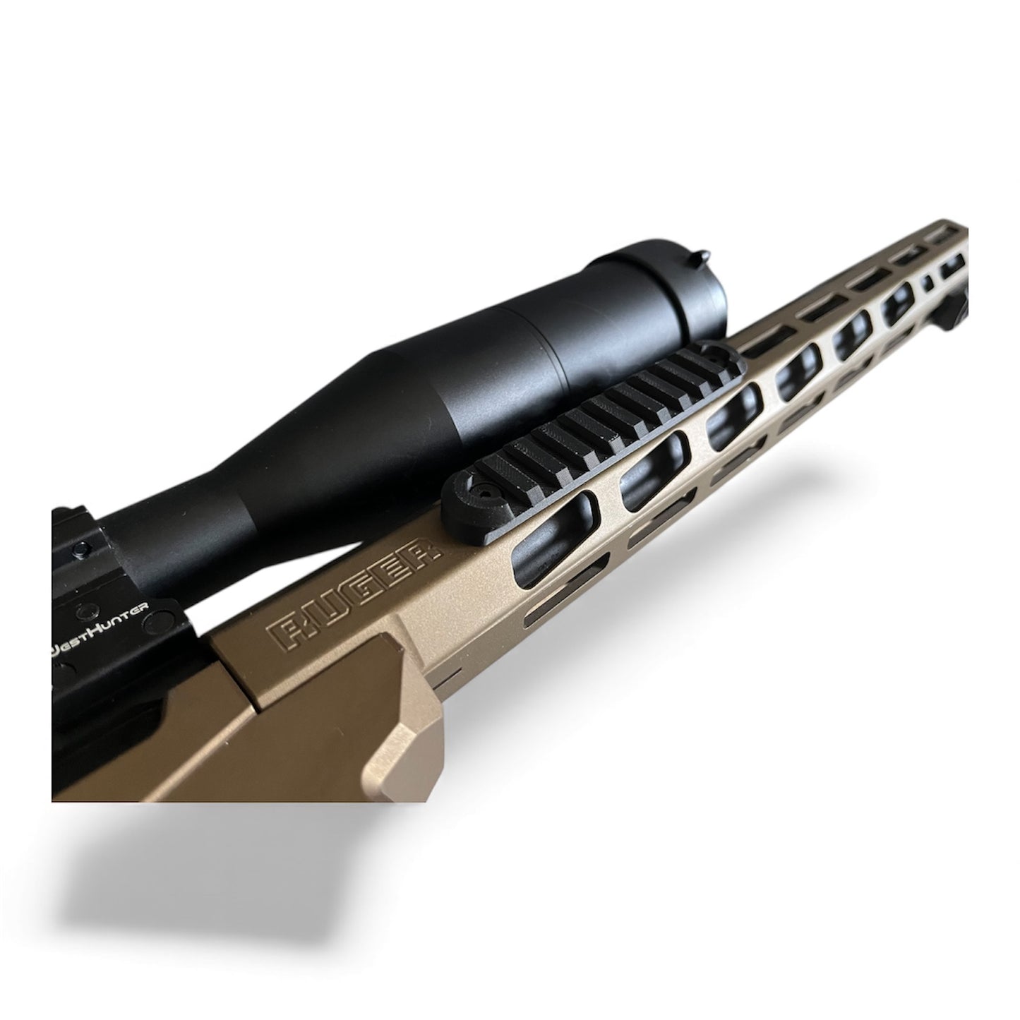 Rail picatinny M-LOCK 10 slots (Entraxe à 97mm)