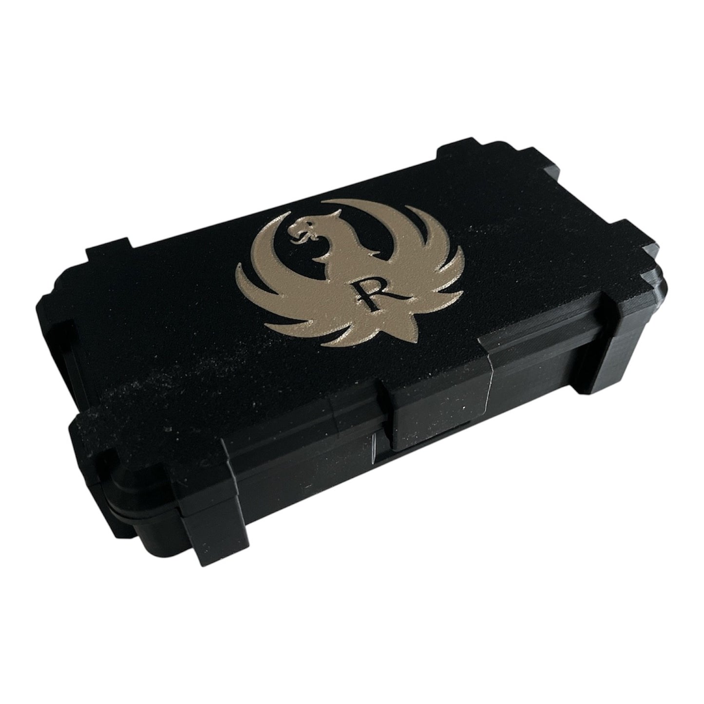 BOITE POUR MUNITIONS 22LR Logo Or