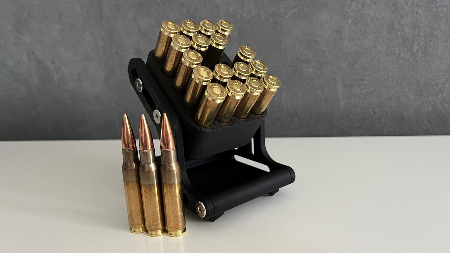 Présentoir à munitions 7x64 couleur noire